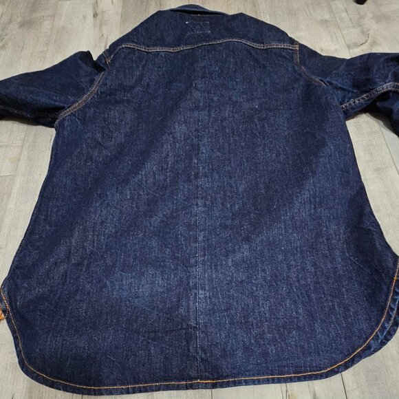 Ciano Farmer Denim Co. - 14oz Selvedge Texas Denim Workshirt handmade XL - Picture 10 of 16